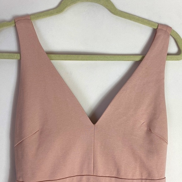 Lulu’s Strappy Hour blush pink bodycon mini dress size small NWT - Picture 3 of 8